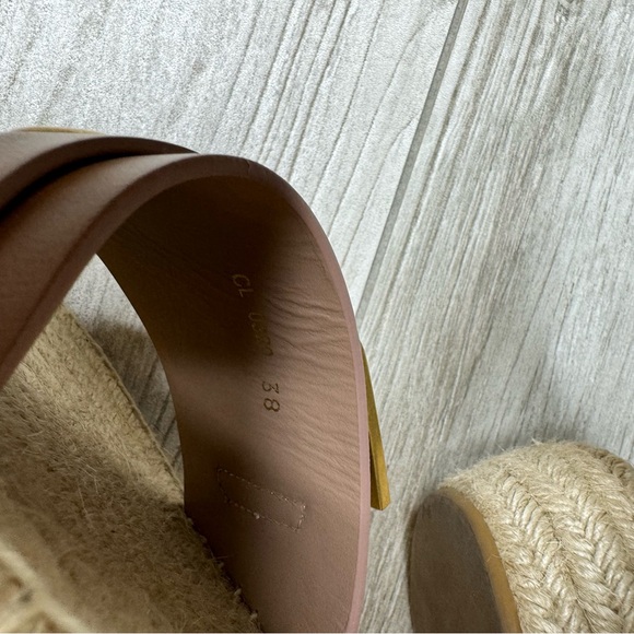 CHRISTIAN DIOR Espadrille Platform Sandals Size 38 - Picture 7 of 9